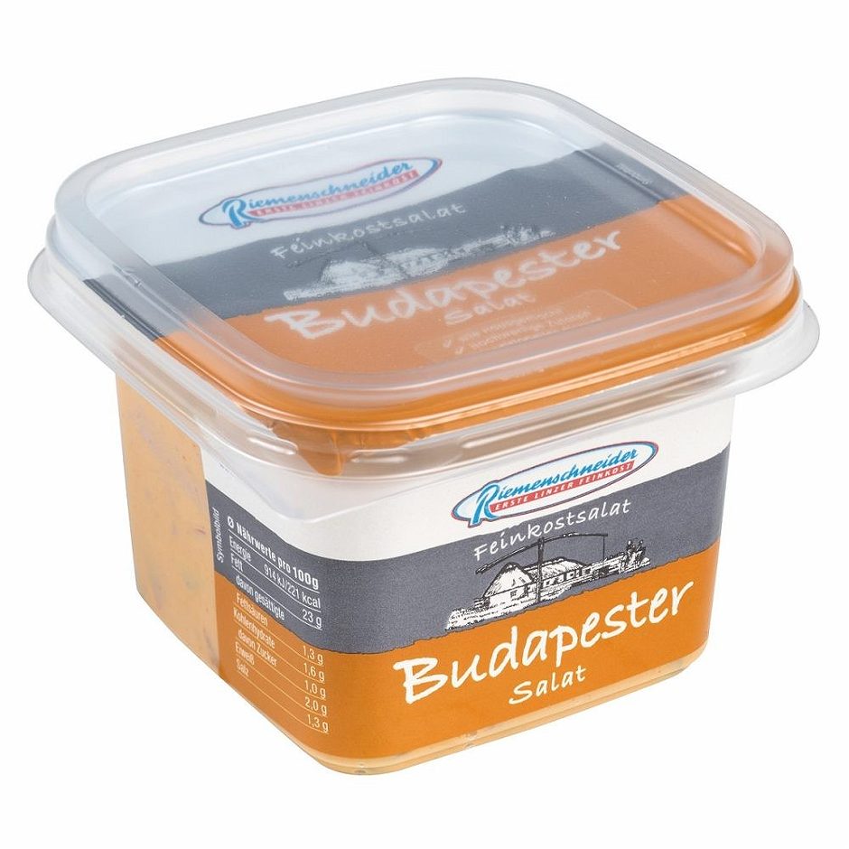 Riemenschneider Linzer Feinkost Budapester Salat Budapester Feinkostsalat 200 G