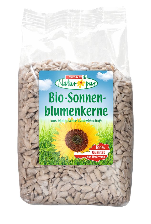 SPAR Natur*pur Bio-Sonnenblumenkerne 250 G