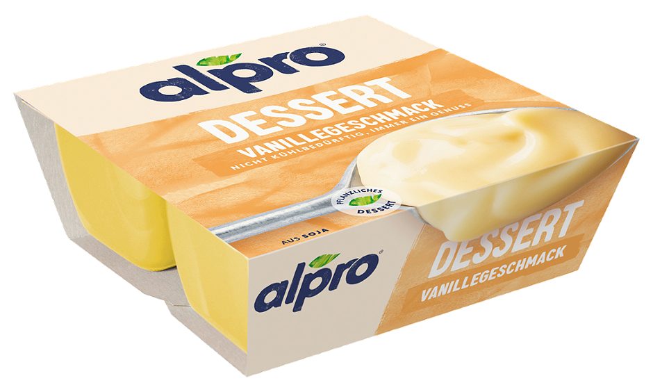 Alpro Sojadessert Vanille 4x125g 500 G