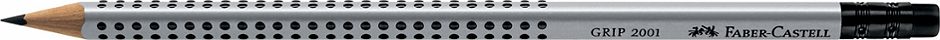 Faber Castell Bleistift Grip 2001, HB, Radierer