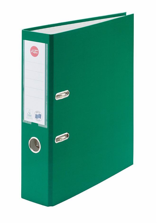 SPAR office Ordner A4, grün 7,5cm