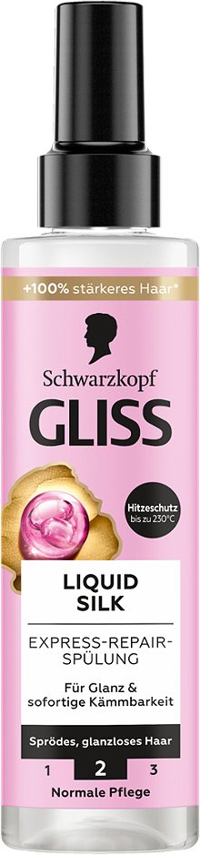 Gliss Express Repair Spülung Liquid Silk 200ml