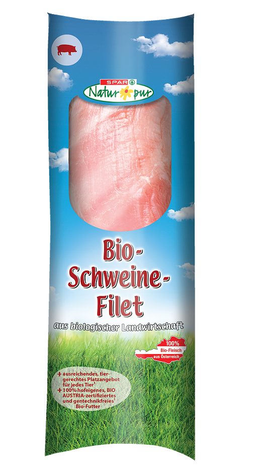 SPAR Natur*pur Bio-Schweine-Filet 1 KG