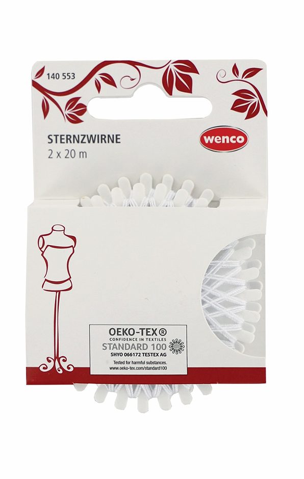 Wenco Zwirn 2x20m weiss