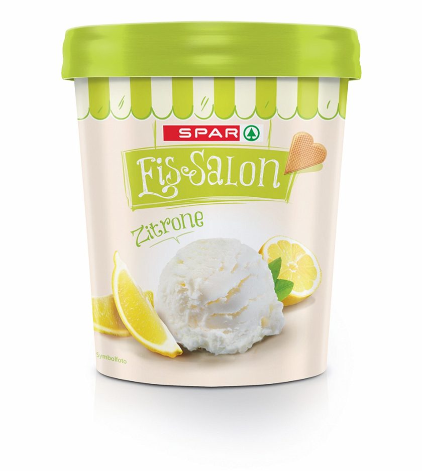 SPAR Eis-Salon Zitrone 480 ML