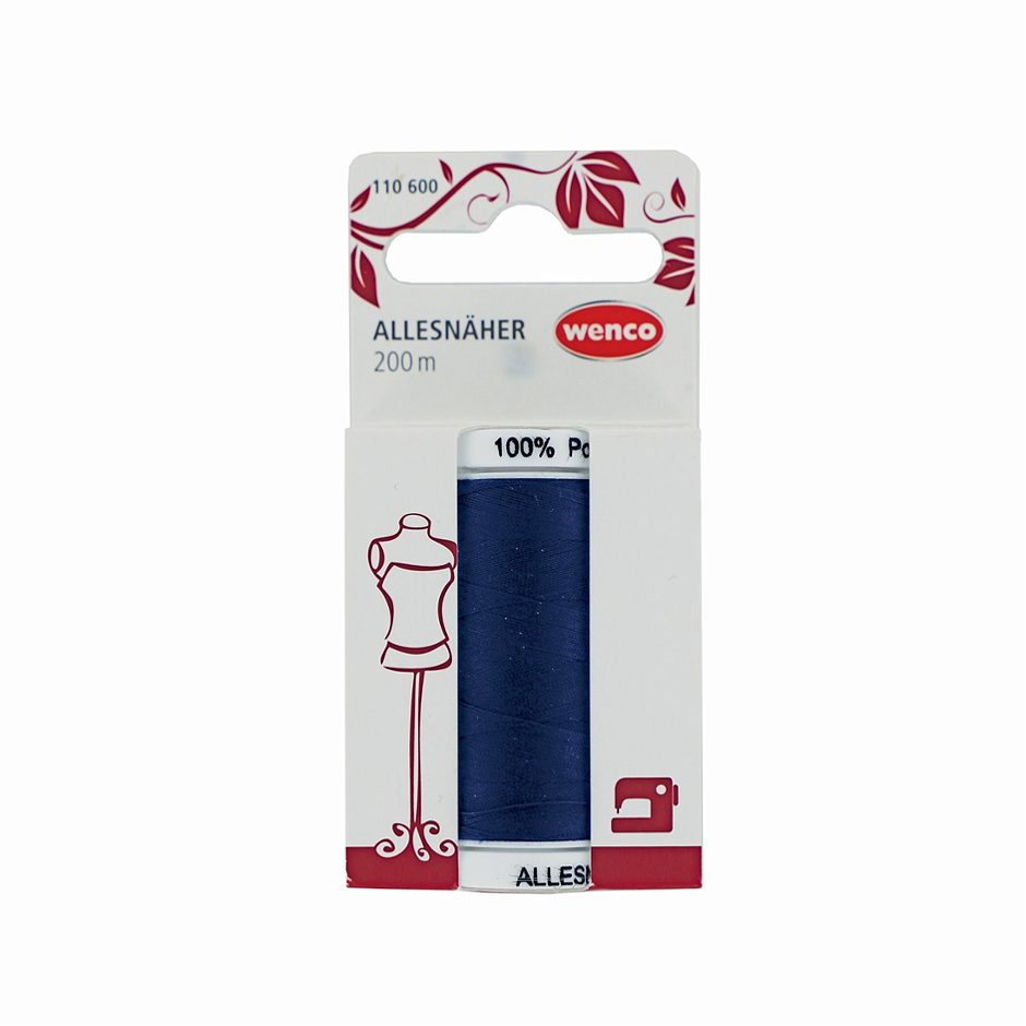 Wenco Garn Jeansblau 200 Meter
