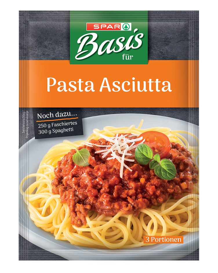 SPAR Basis für Pasta asciutta 3 Portionen