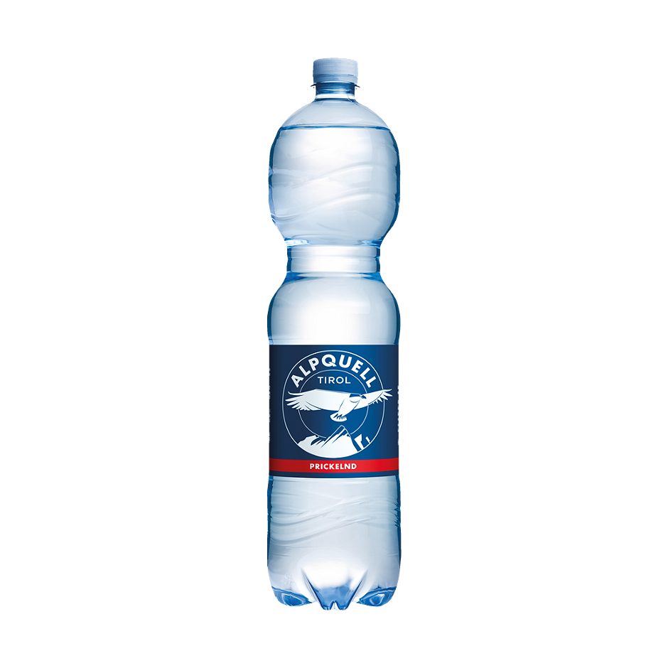 Alpquell Mineralwasser prickelnd 1,5 L EINWEG mit Pfand