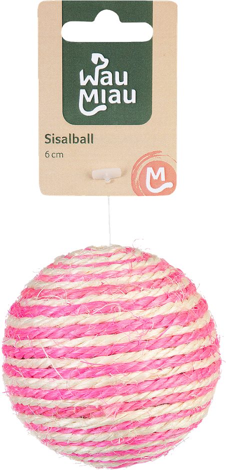 Wenco Katzenspielzeug Sisalball 6 cm