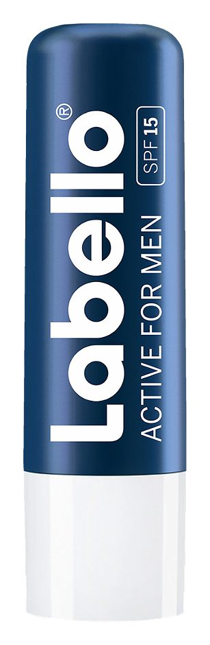 Labello Men Lippenpflegestift Active / LSF 15 4,8g
