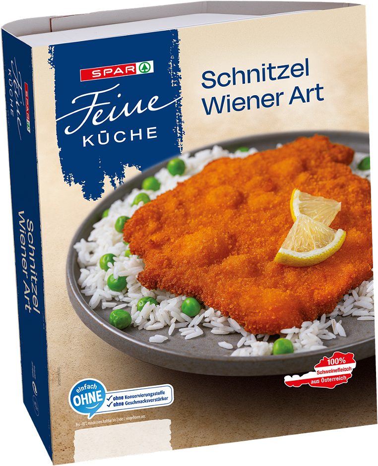 SPAR Feine Küche Schnitzel Wiener Art 500 G