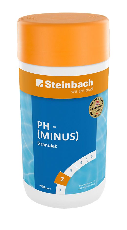 Steinbach ph-Minus Granulat 1,5kg Dose