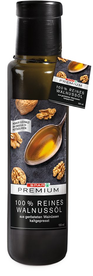 SPAR PREMIUM 100% reines Walnussöl 100 ML