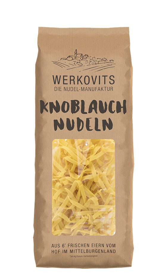 Werkovits Knoblauchnudeln 250 G