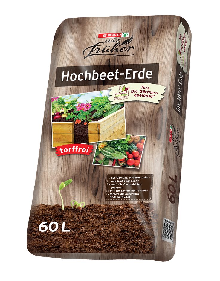 SPAR wie früher Hochbeet-Erde 60 Liter 60 L
