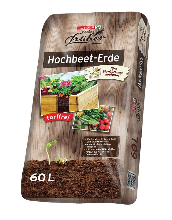 SPAR wie früher Hochbeet-Erde 60 Liter 60 L