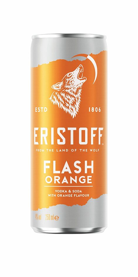 Eristoff Flash Orange 250 ML EINWEG mit Pfand