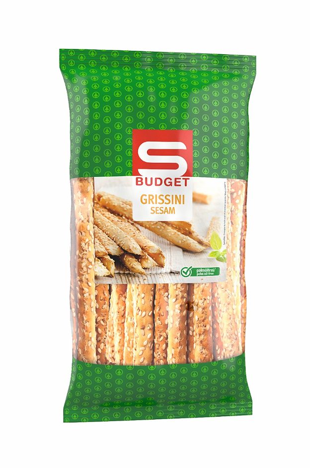 S-BUDGET Grissini Sesam 200 G