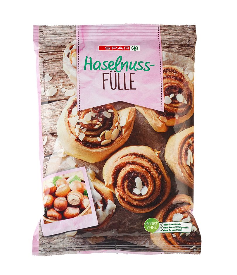 SPAR Haselnuss-Fülle 250 G