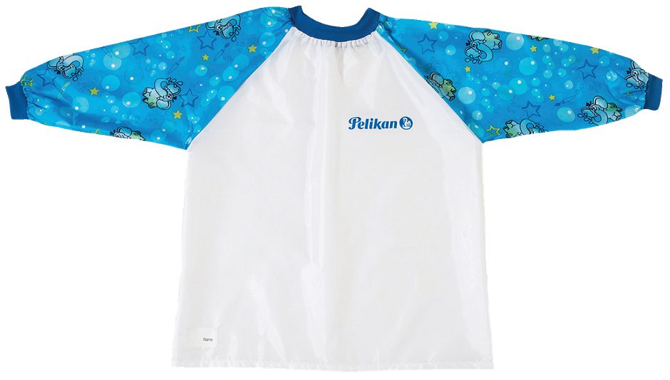 Pelikan Kinder-Malschürze blau