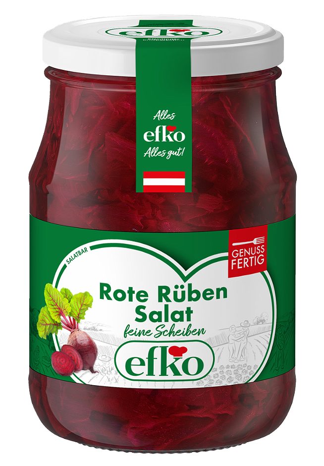 Efko Rote Rüben Salat in Scheiben 340 G