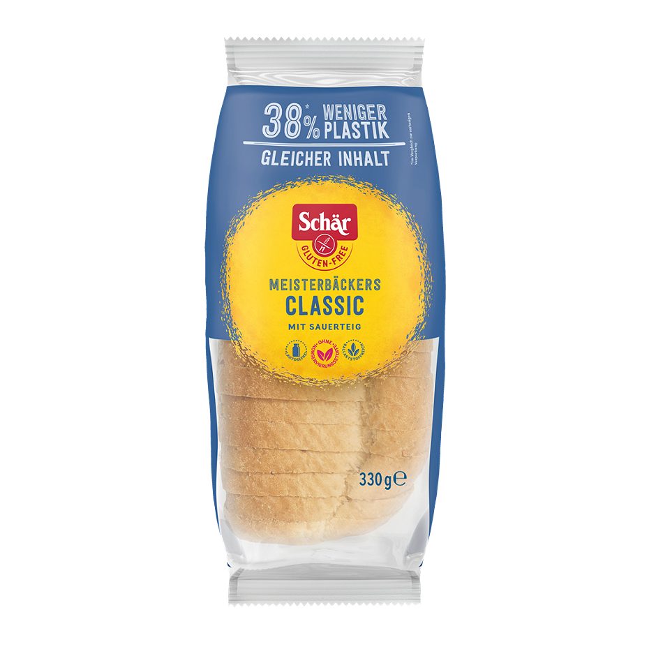 Schär Meisterbäckers Classic mit Sauerteig, Hirse & Quinoa 330 G
