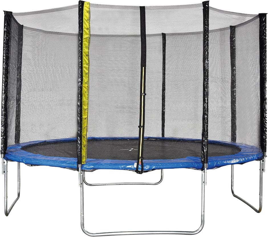 Trampolin 400 cm, blau