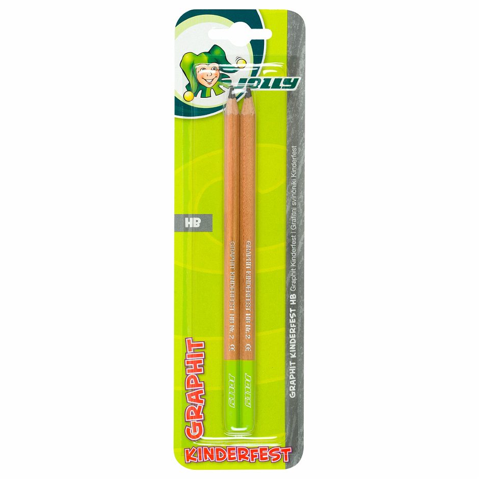 Jolly Bleistift Graphit kinderfest HB Nr. 2,2