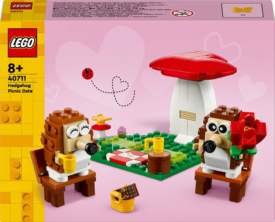LEGO Iconic Igel und ihr Picknick-Date 40711