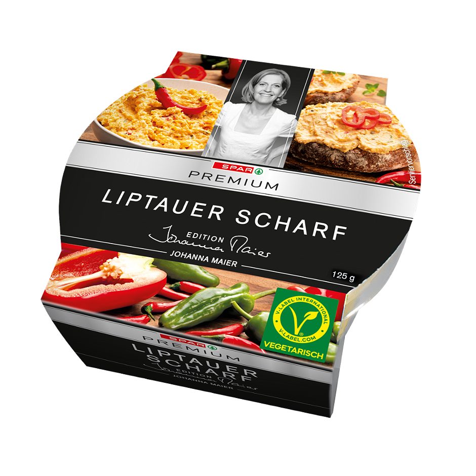 SPAR PREMIUM Edition Johanna Maier Liptauer scharf 125 G