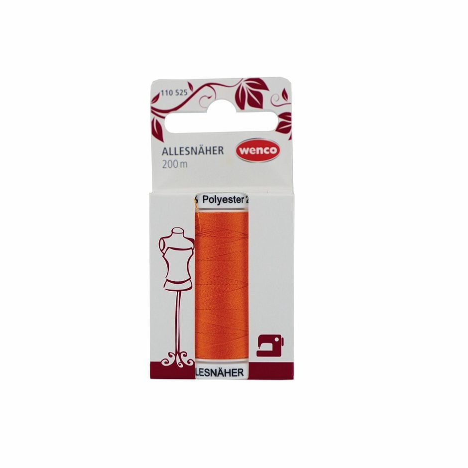 Wenco Garn Orange 200 Meter