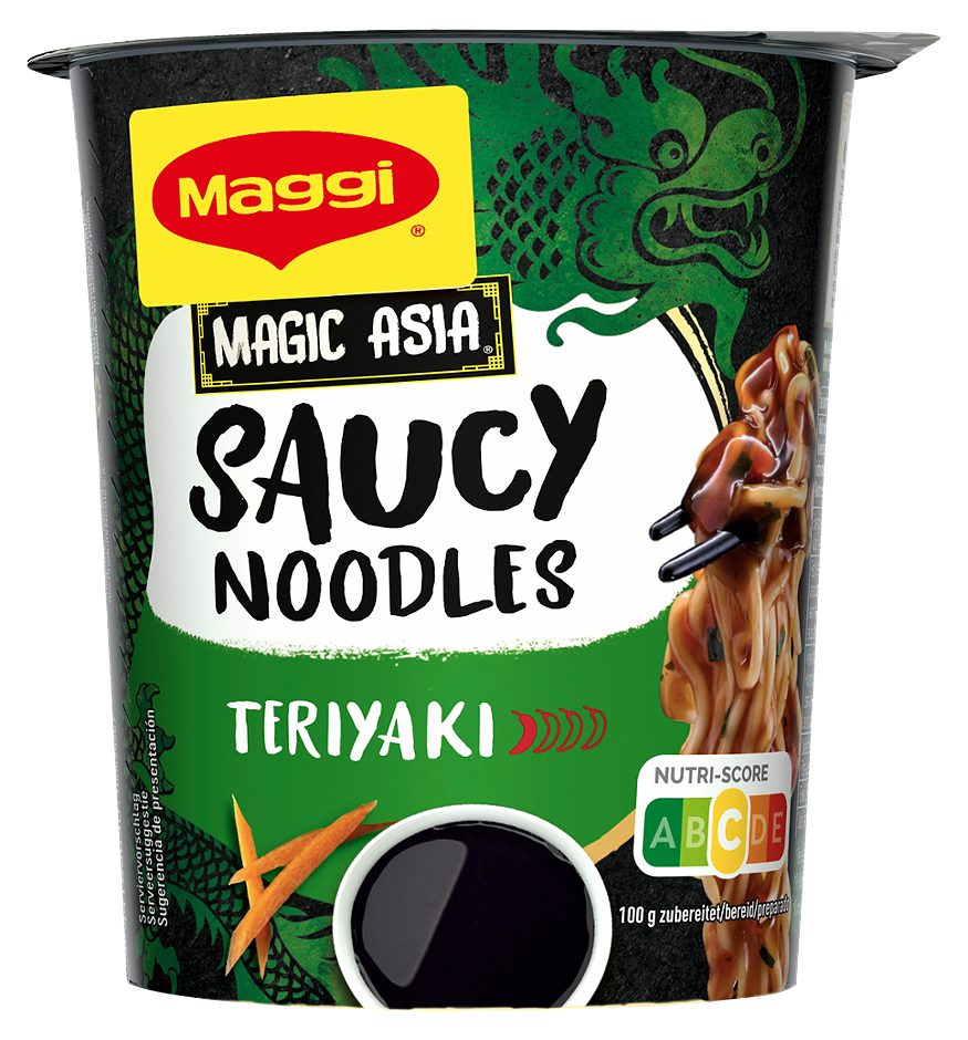 MAGGI Magic Asia Saucy Noodles Teriyaki Geschmack 75g