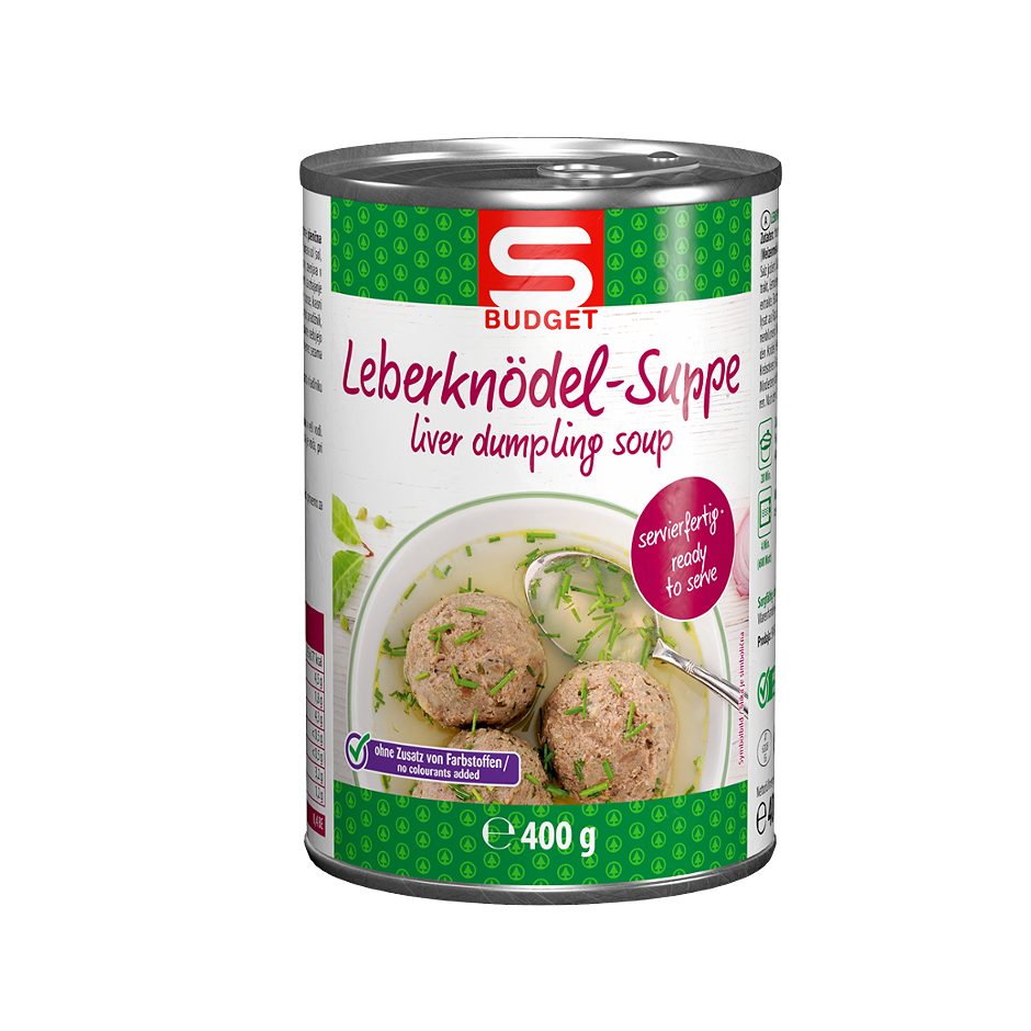 S-BUDGET Leberknödelsuppe 400 G
