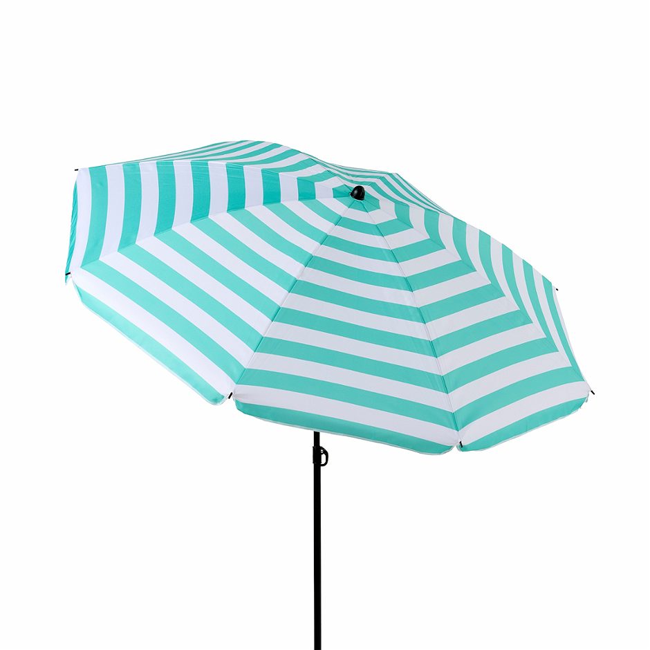 SIMPEX Gartenschirm 240cm, gestreift