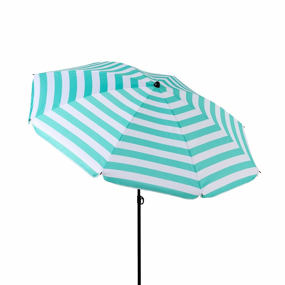 SIMPEX Gartenschirm 240cm, gestreift