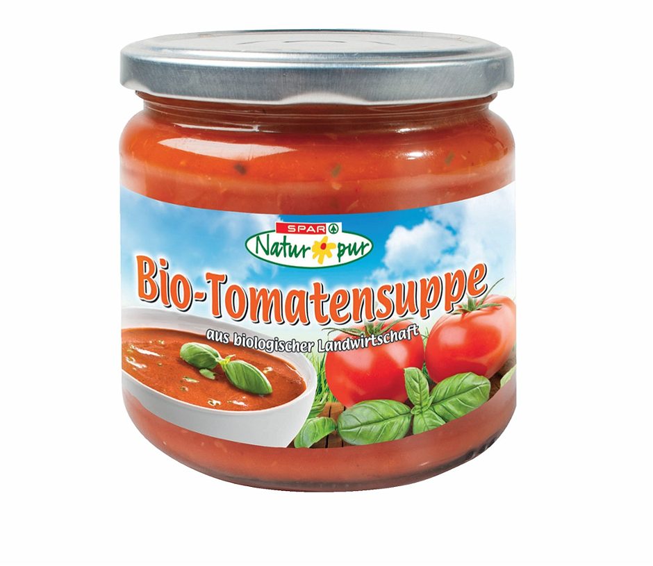 SPAR Natur*pur Bio-Tomatensuppe 365 G