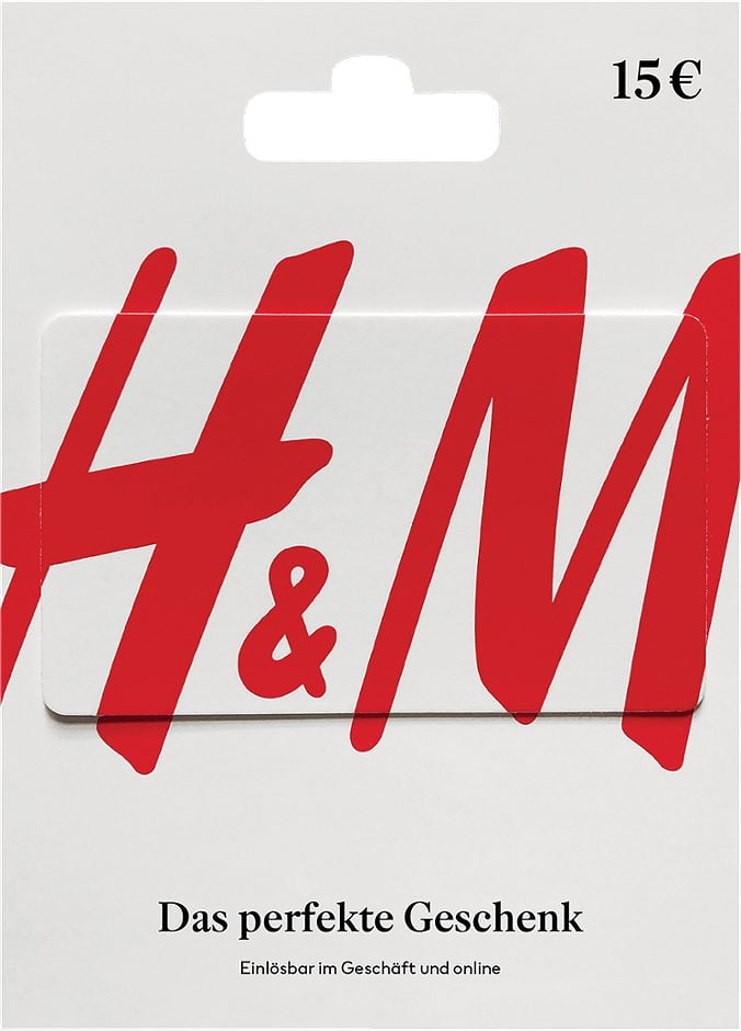 H&M Gutschein 15 €