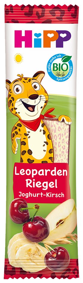 Hipp Leoparden Riegel Joghurt-Kirsch 23 G