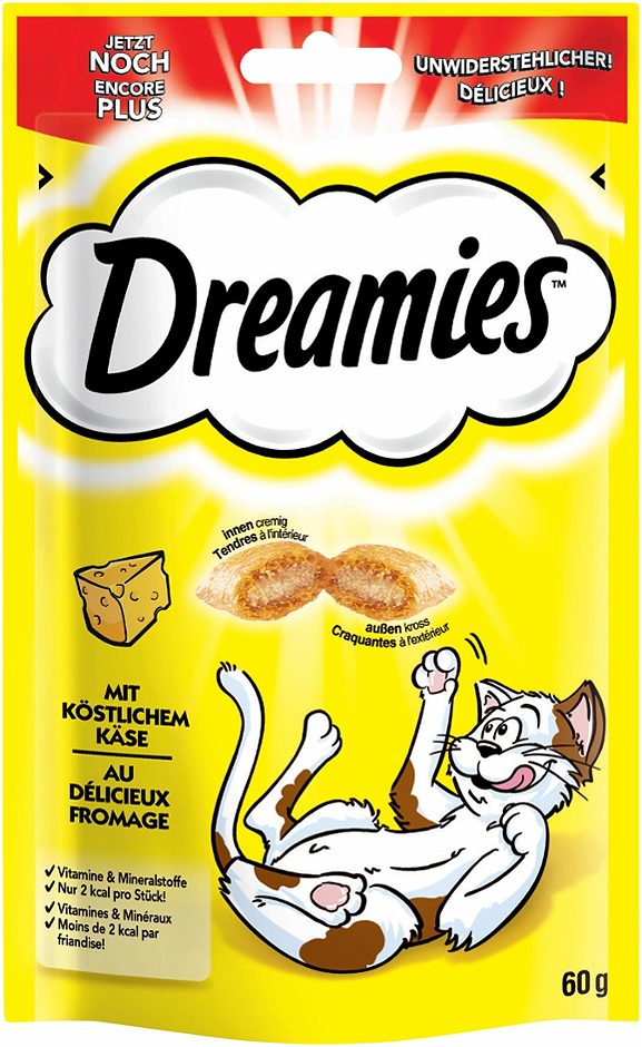 Dreamies Katzensnack Käse 60 G