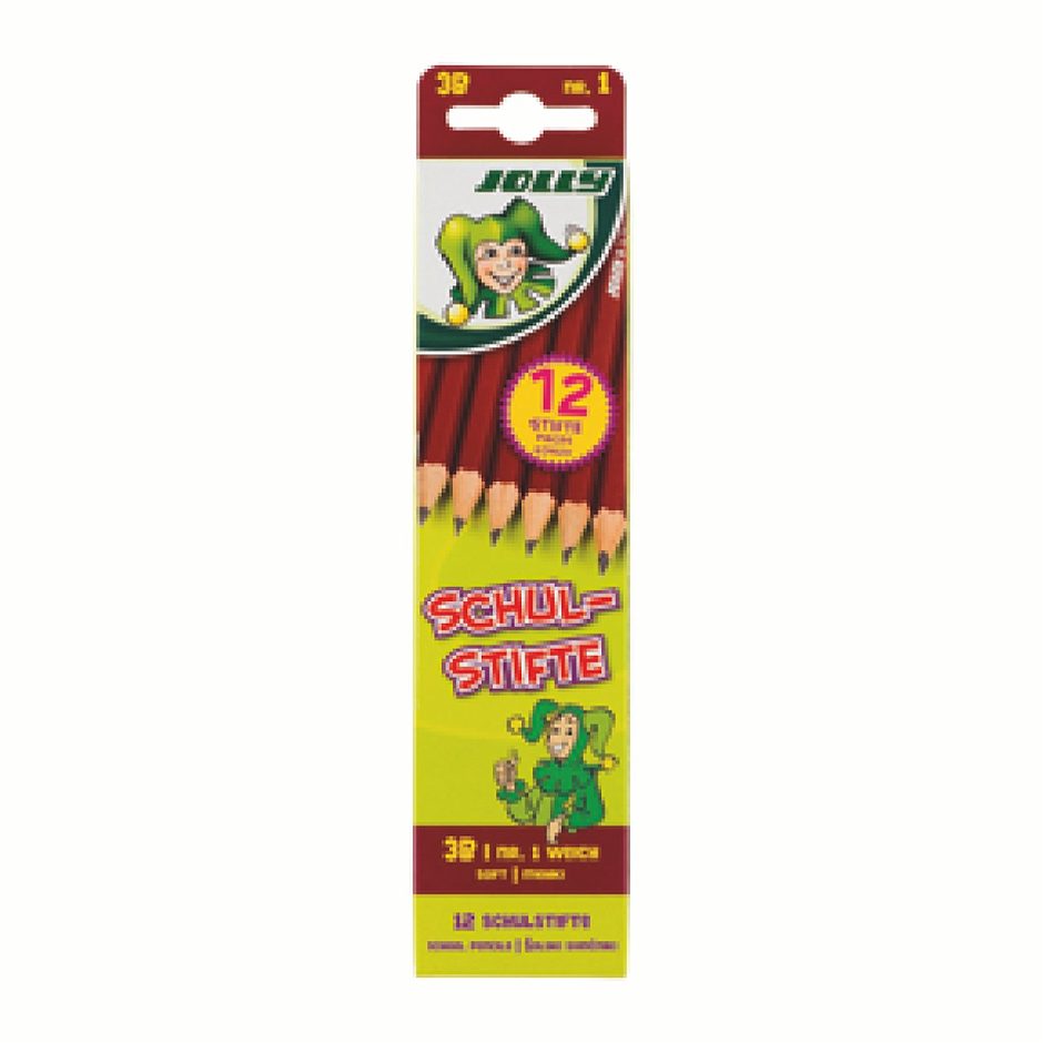 Jolly Schulstifte 3 B 12 Stifte