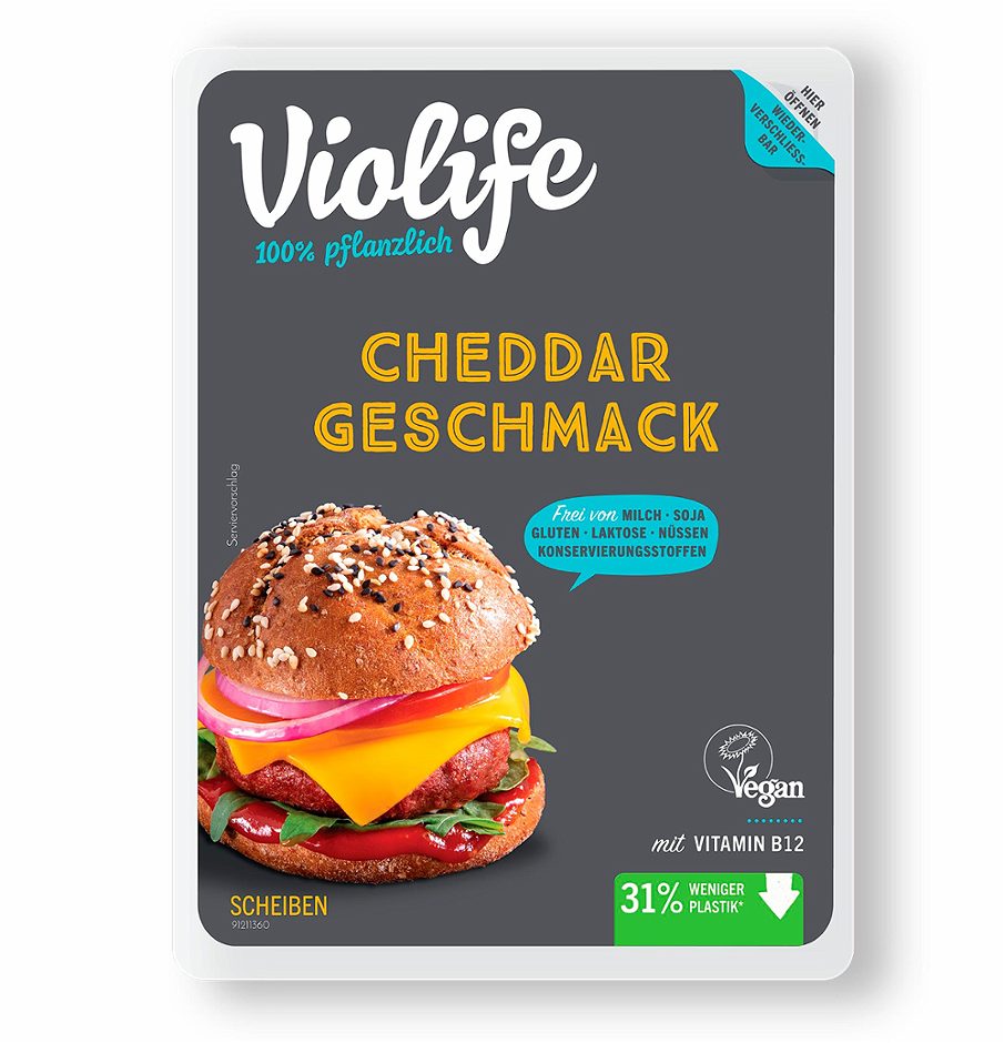 Violife Scheiben Gereifter Cheddar 140 G