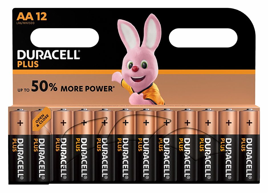 Duracell Batterien AA/Mignon 12 Stück