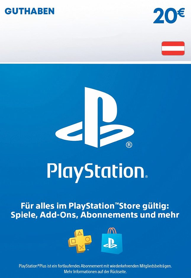Sony Playstation Store Guthaben 20 €