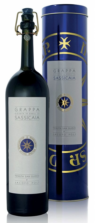 Poli Grappa Barili di Sassicaia 0,5 L