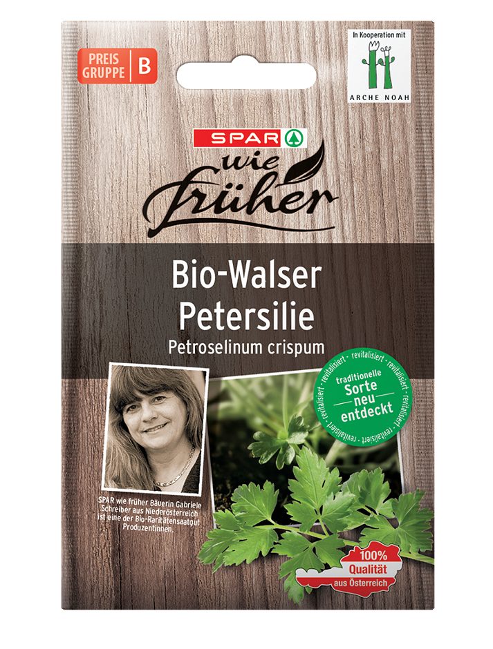 SPAR wie früher Saatgut Bio-Petersilie Walser Petersilie