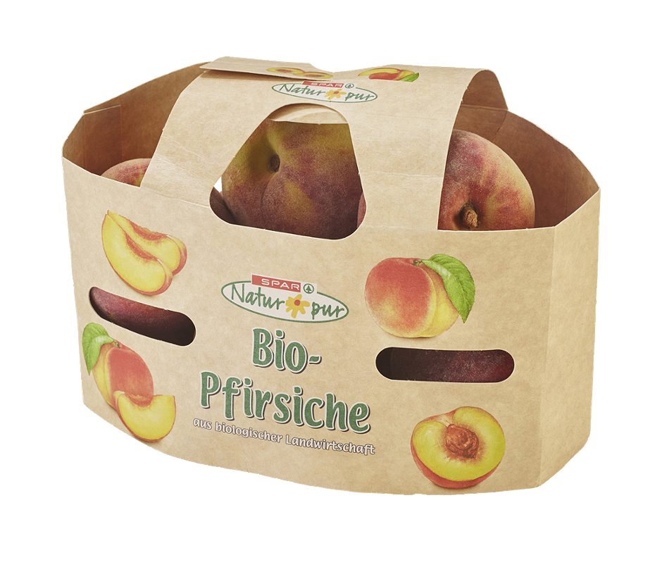 SPAR Natur*pur Bio-Pfirsiche 500g 500 G
