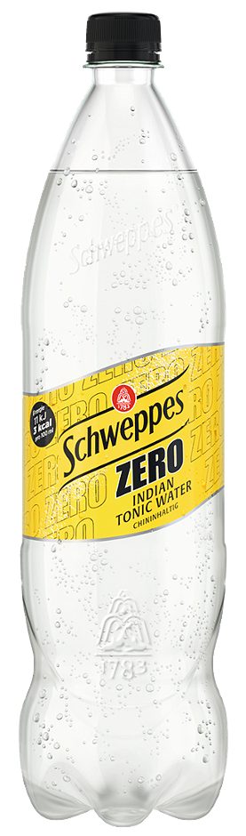 Schweppes Tonic Water zero 1,25 L EINWEG mit Pfand
