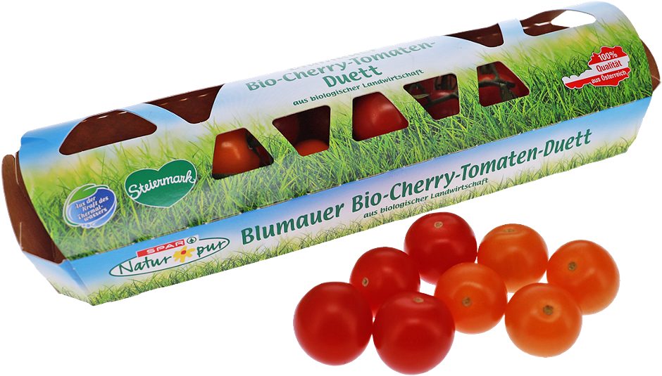 SPAR Natur*pur Bio-Cherrytomaten Mix 1 STK