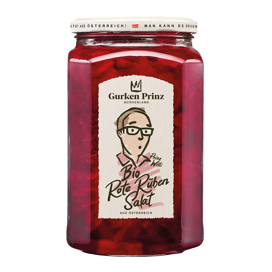 Gurkenprinz Bio-Rote Rüben Salat 670 G