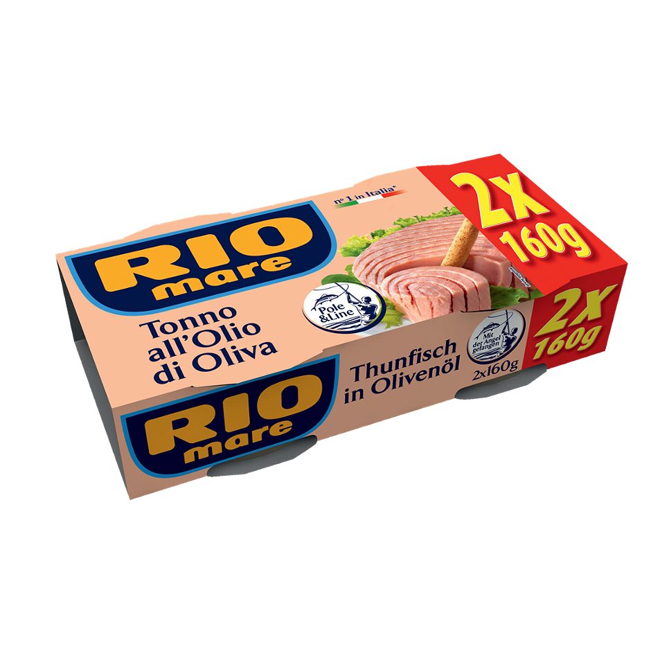 Rio Mare Thunfisch in Olivenöl 2 x 160g 320 G